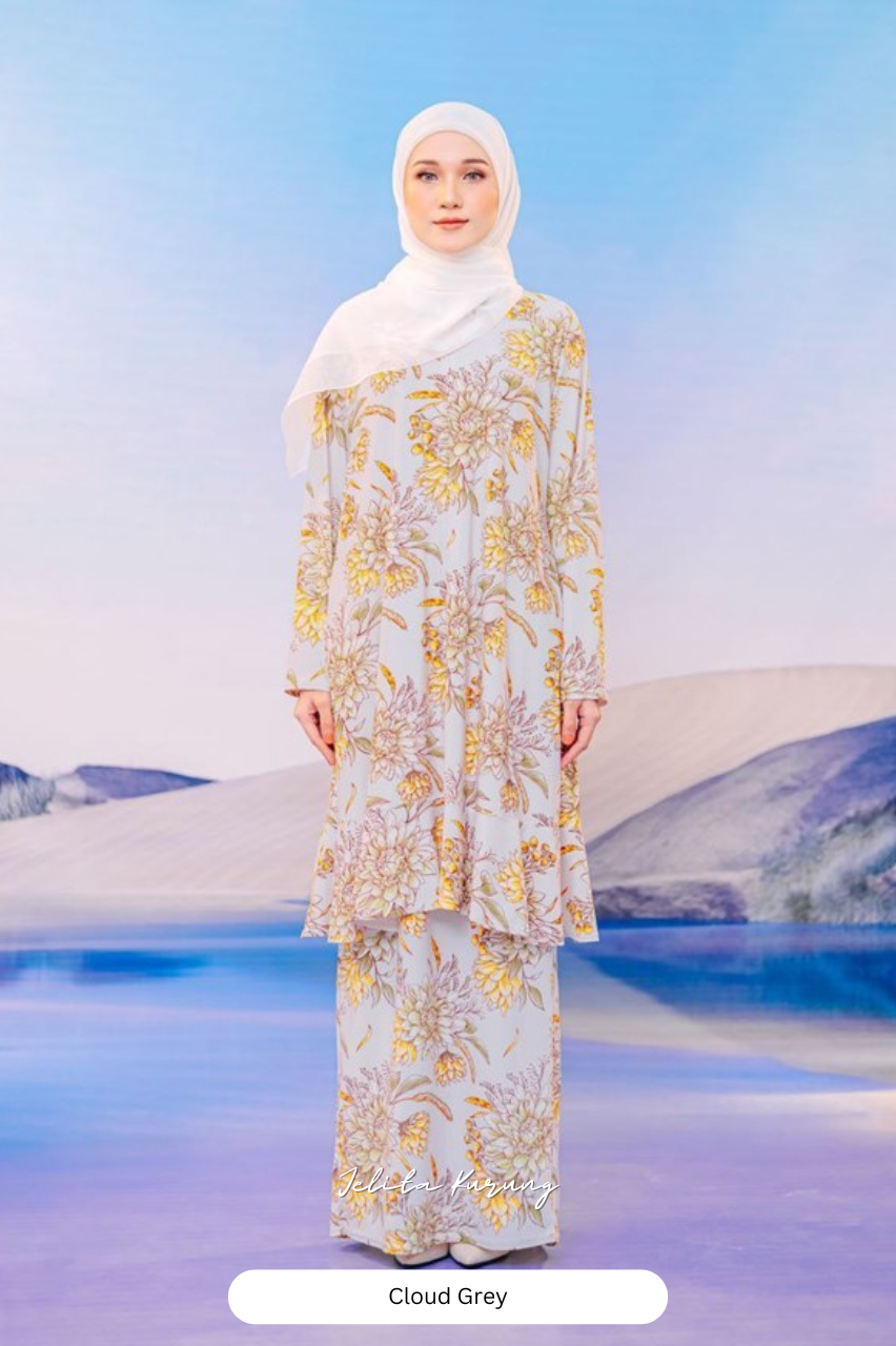 Jelita Kurung - Cloud Grey