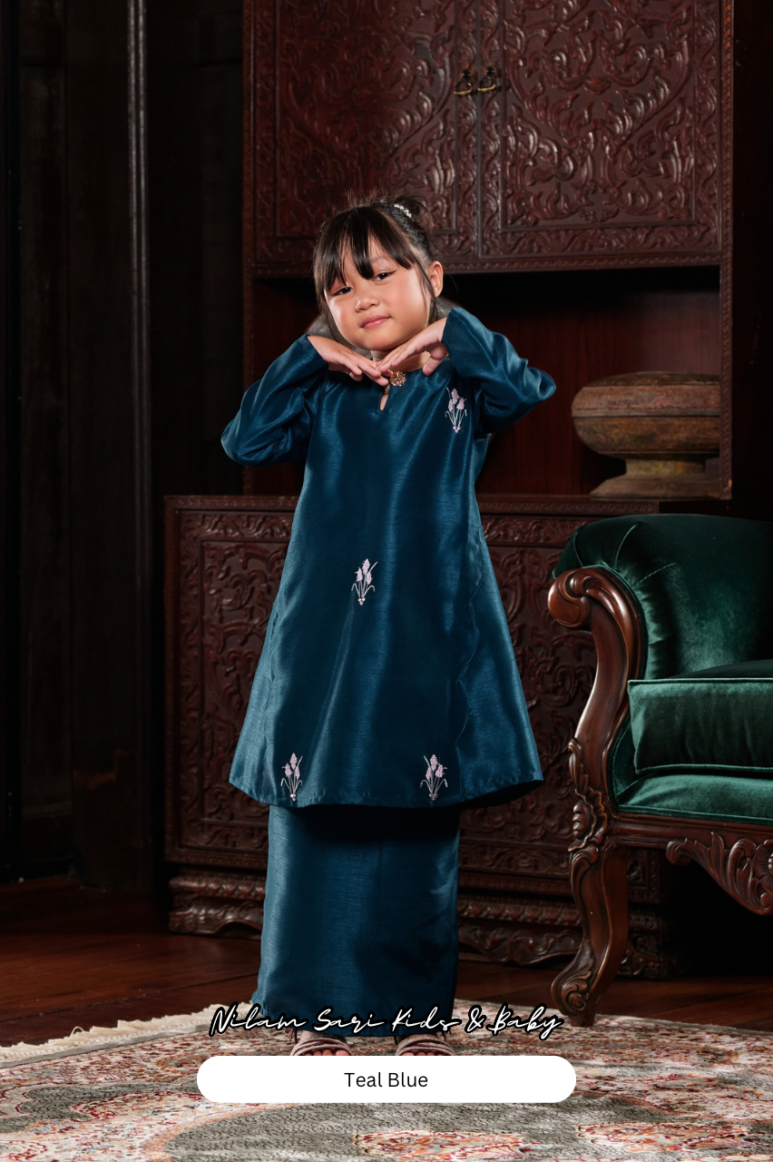 Nilam Sari Kids & Baby - Teal Blue