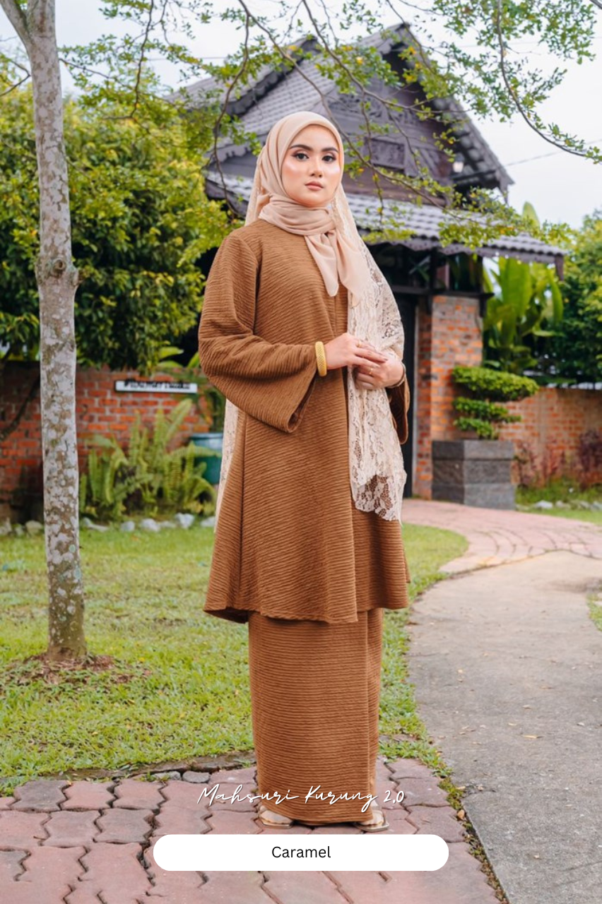 Mahsuri Kurung 2.0 - Caramel