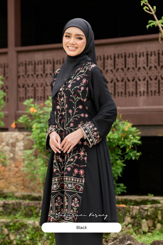 Maharani Kurung - Black