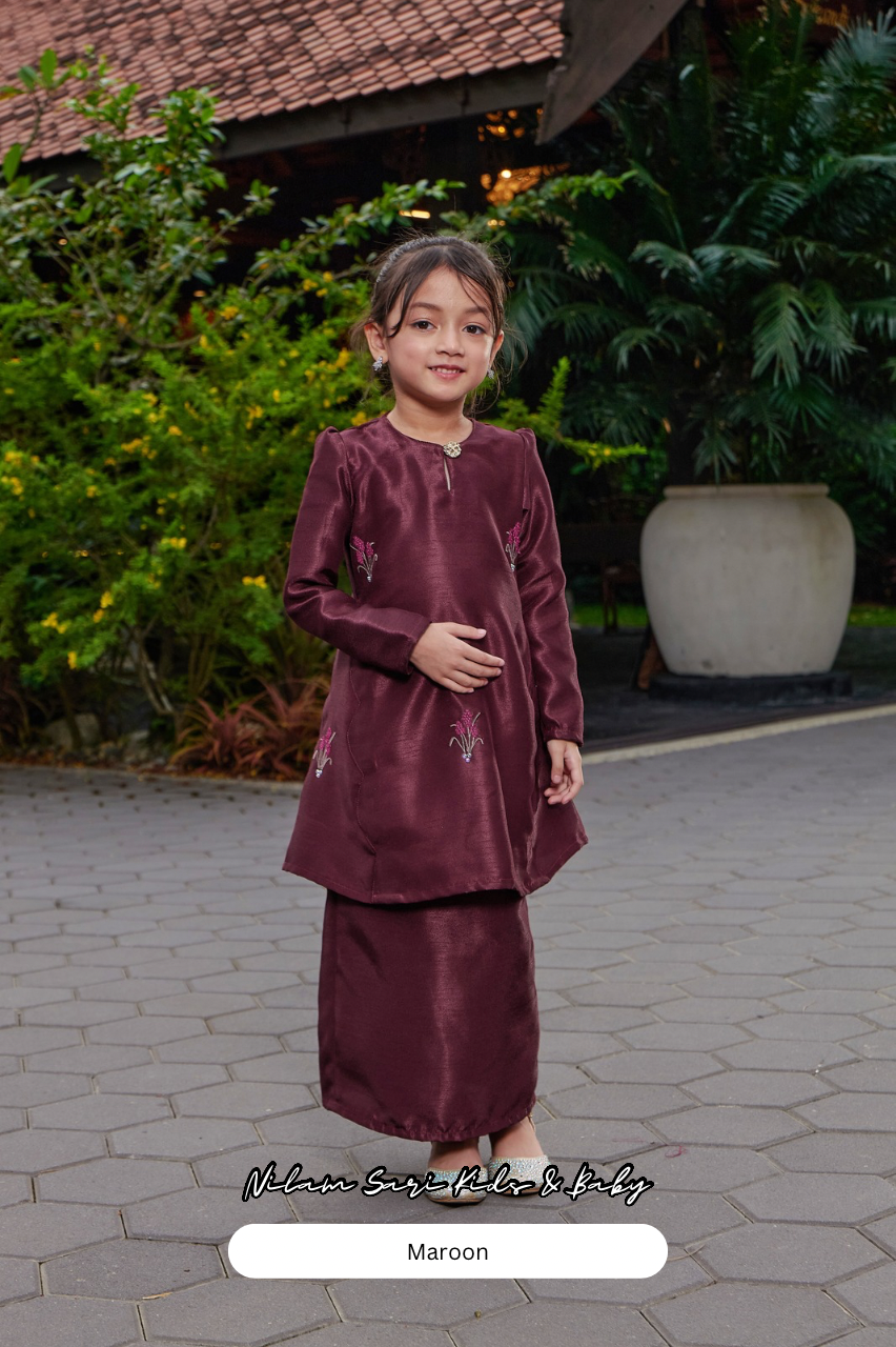 Nilam Sari Kids & Baby - Burgundy