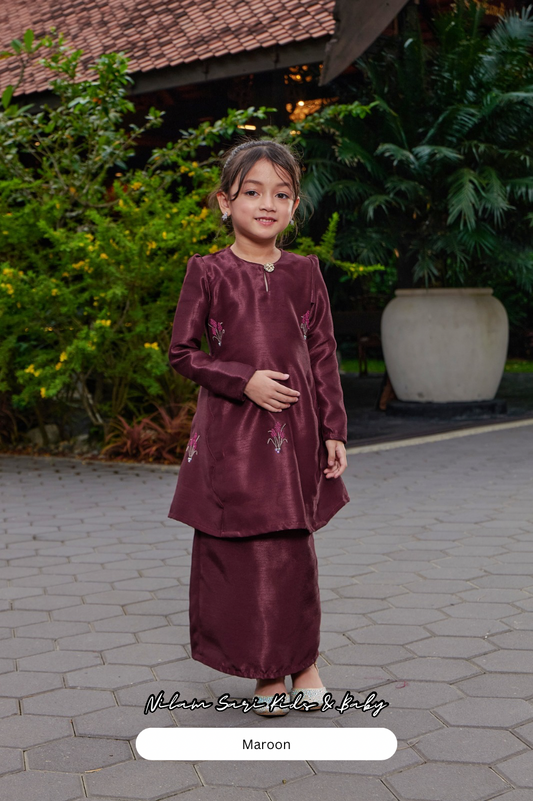 Nilam Sari Kids & Baby - Burgundy