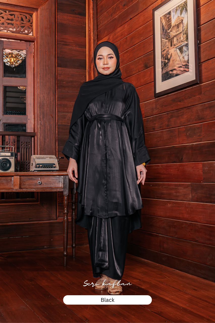 Seri Kaftan - Black