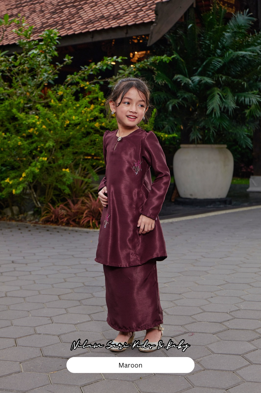 Nilam Sari Kids & Baby - Burgundy