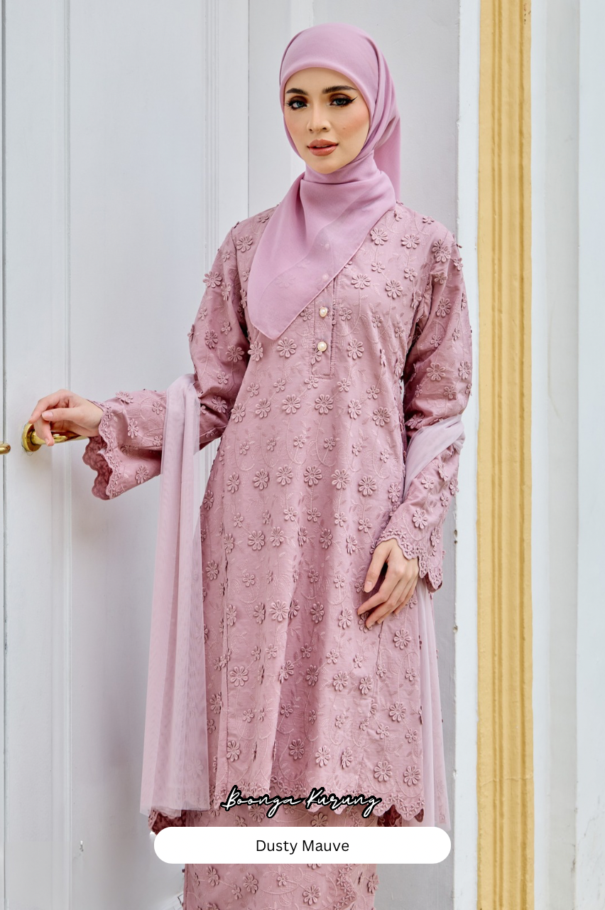 Boonga Kurung - Dusty Mauve