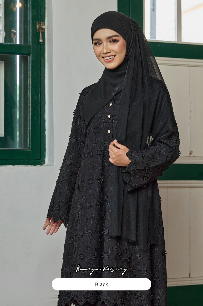 Boonga Kurung - Black