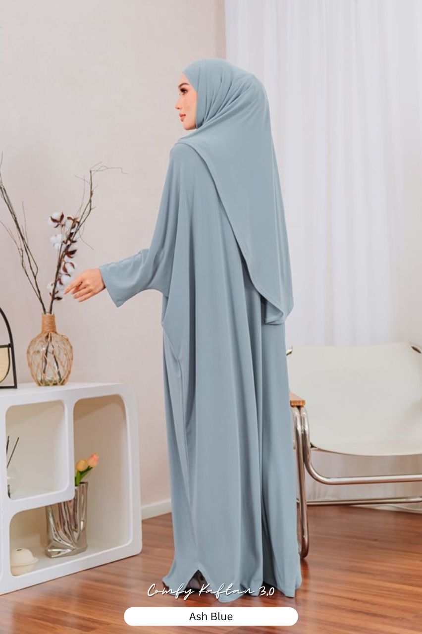 Comfy Kaftan 3.0 - Ash Blue