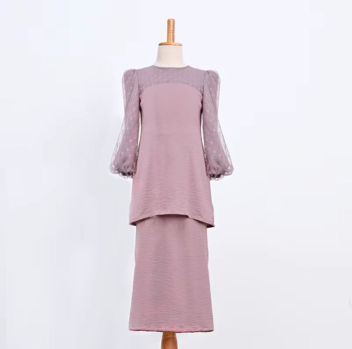 Kaila Kurung Kids - Mauve