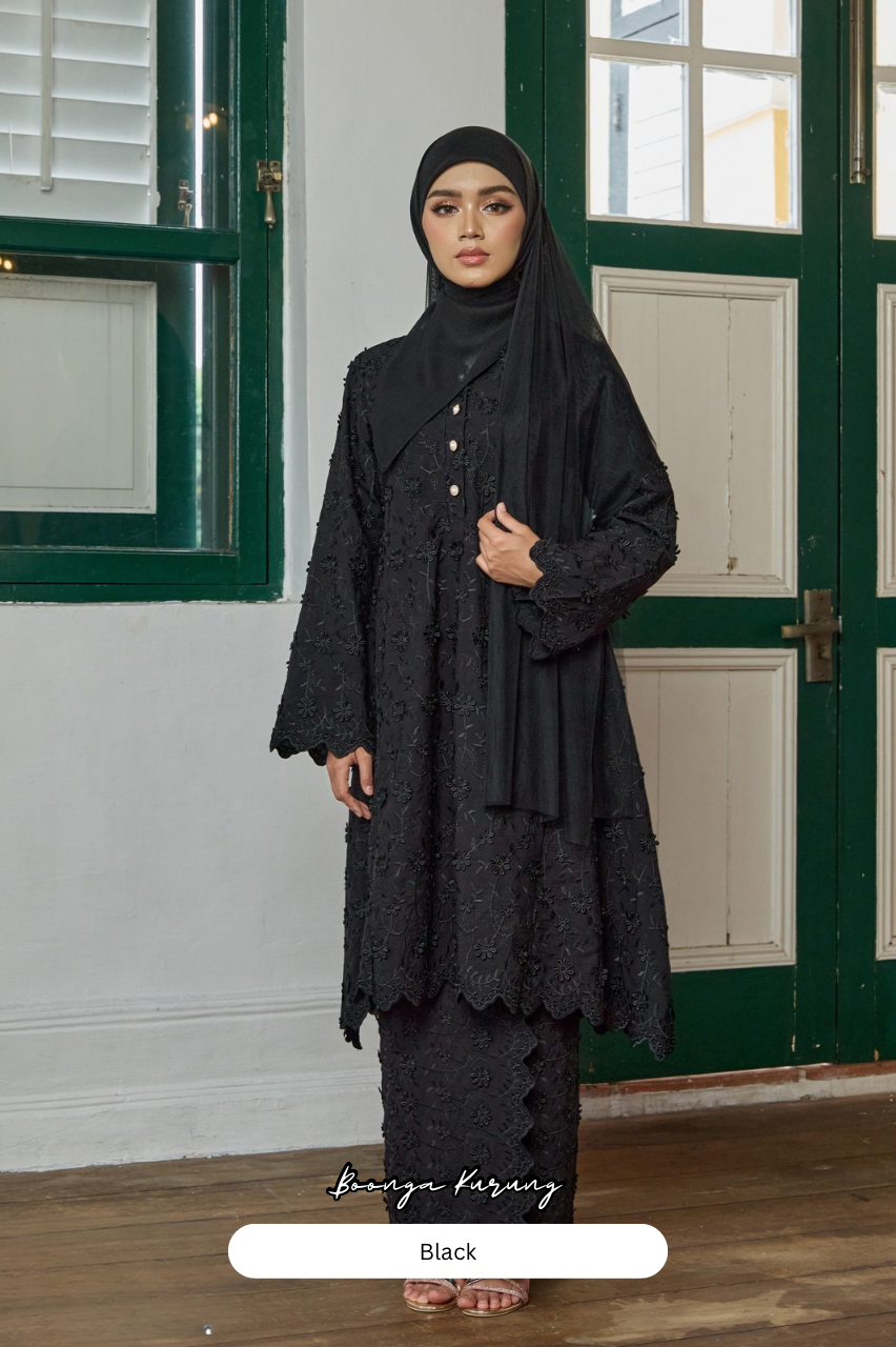 Boonga Kurung - Black