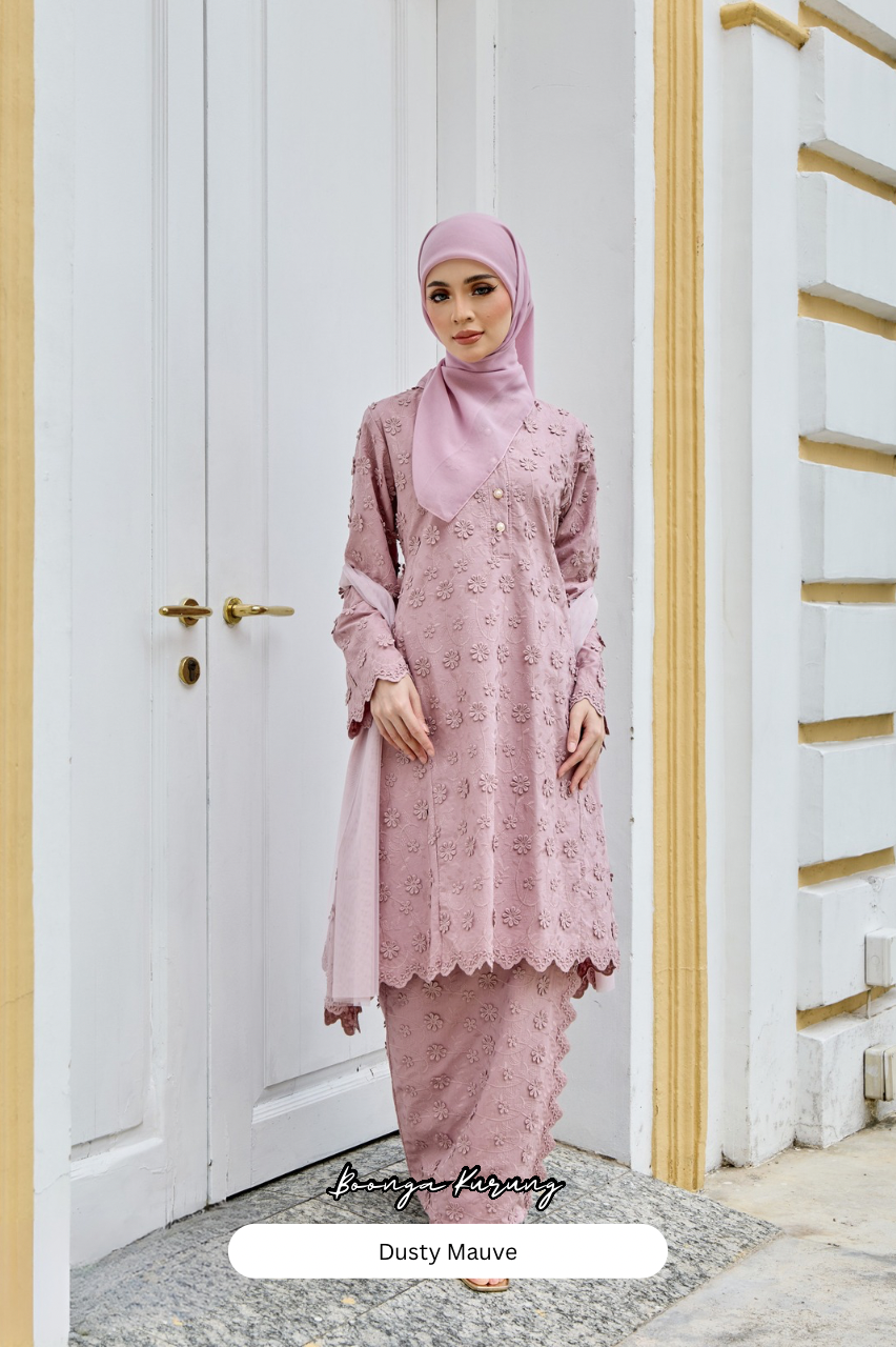 Boonga Kurung - Dusty Mauve