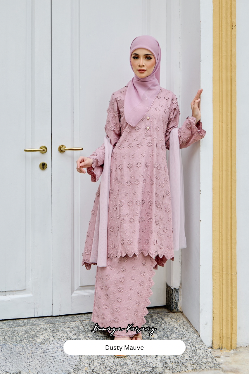 Boonga Kurung - Dusty Mauve