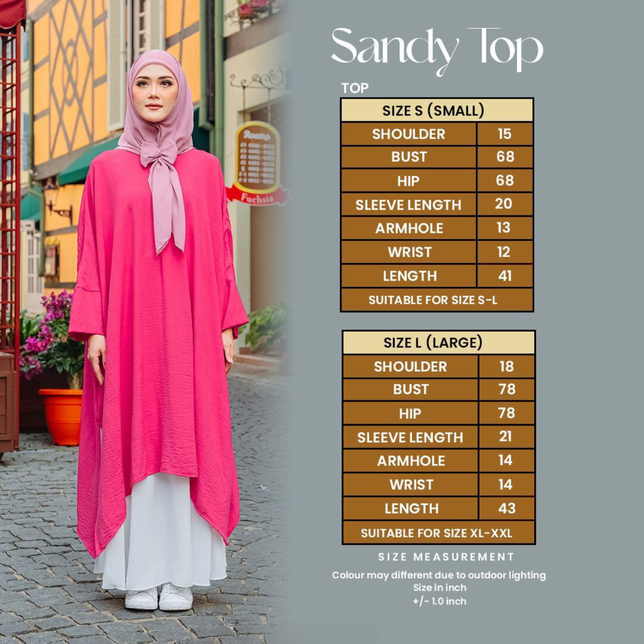 [INSTOCK] Sandy Top - Mauve (S)