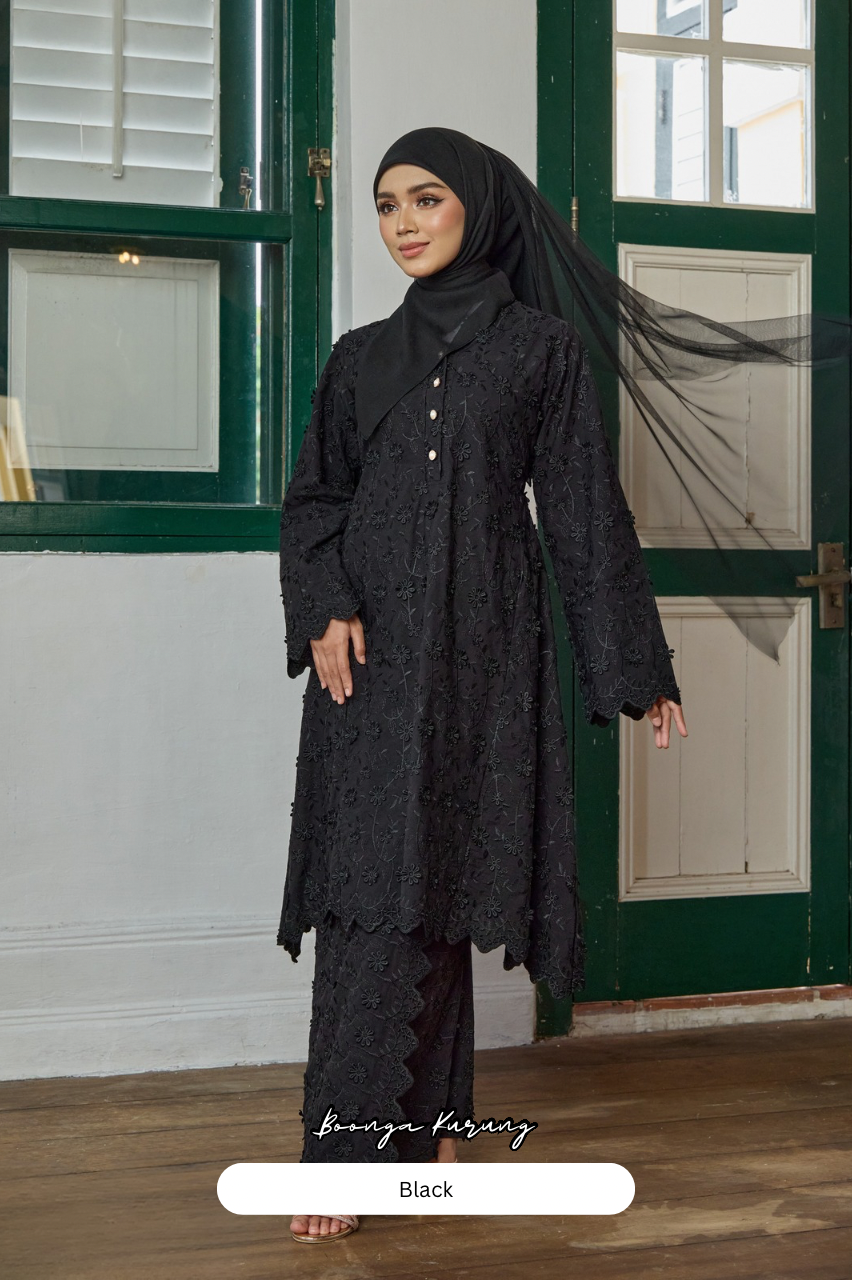 Boonga Kurung - Black