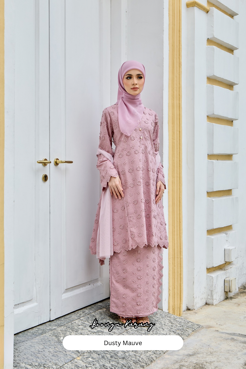 Boonga Kurung - Dusty Mauve