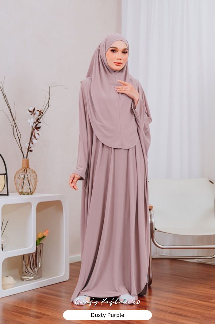 Comfy Kaftan 3.0 - Dusty Purple