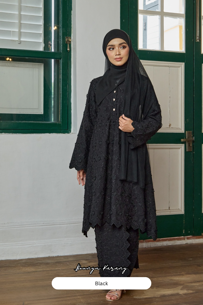 Boonga Kurung - Black