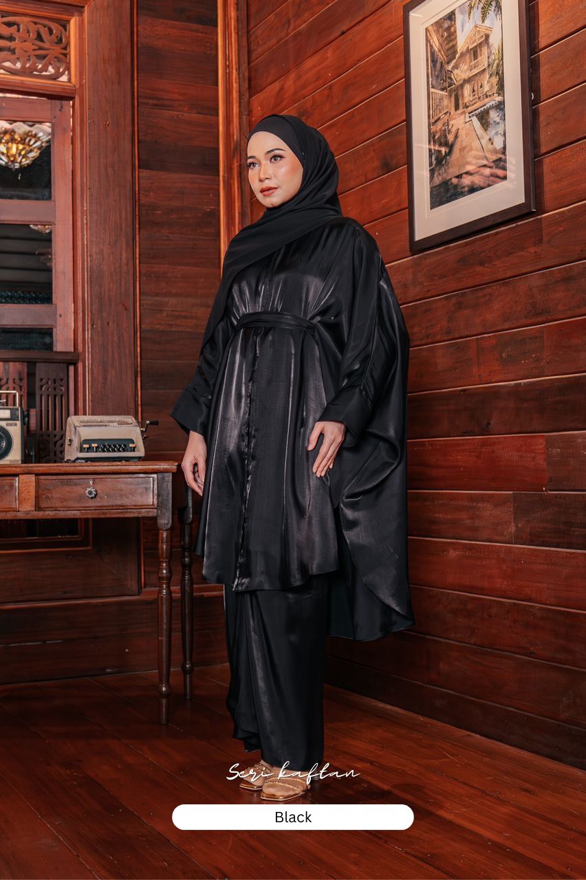 Seri Kaftan - Black