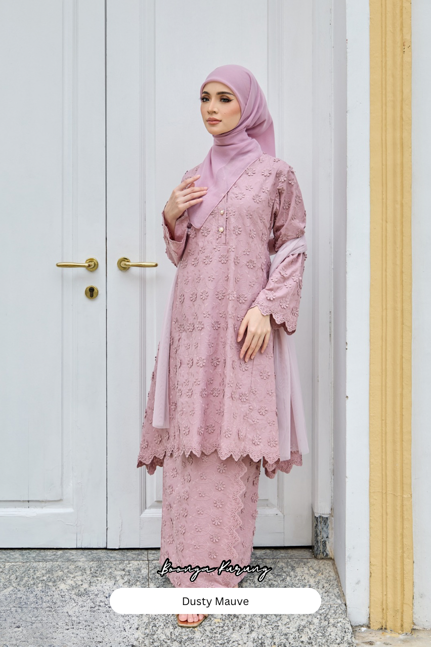 Boonga Kurung - Dusty Mauve