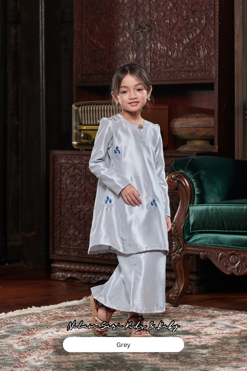 Nilam Sari Kids & Baby - Grey