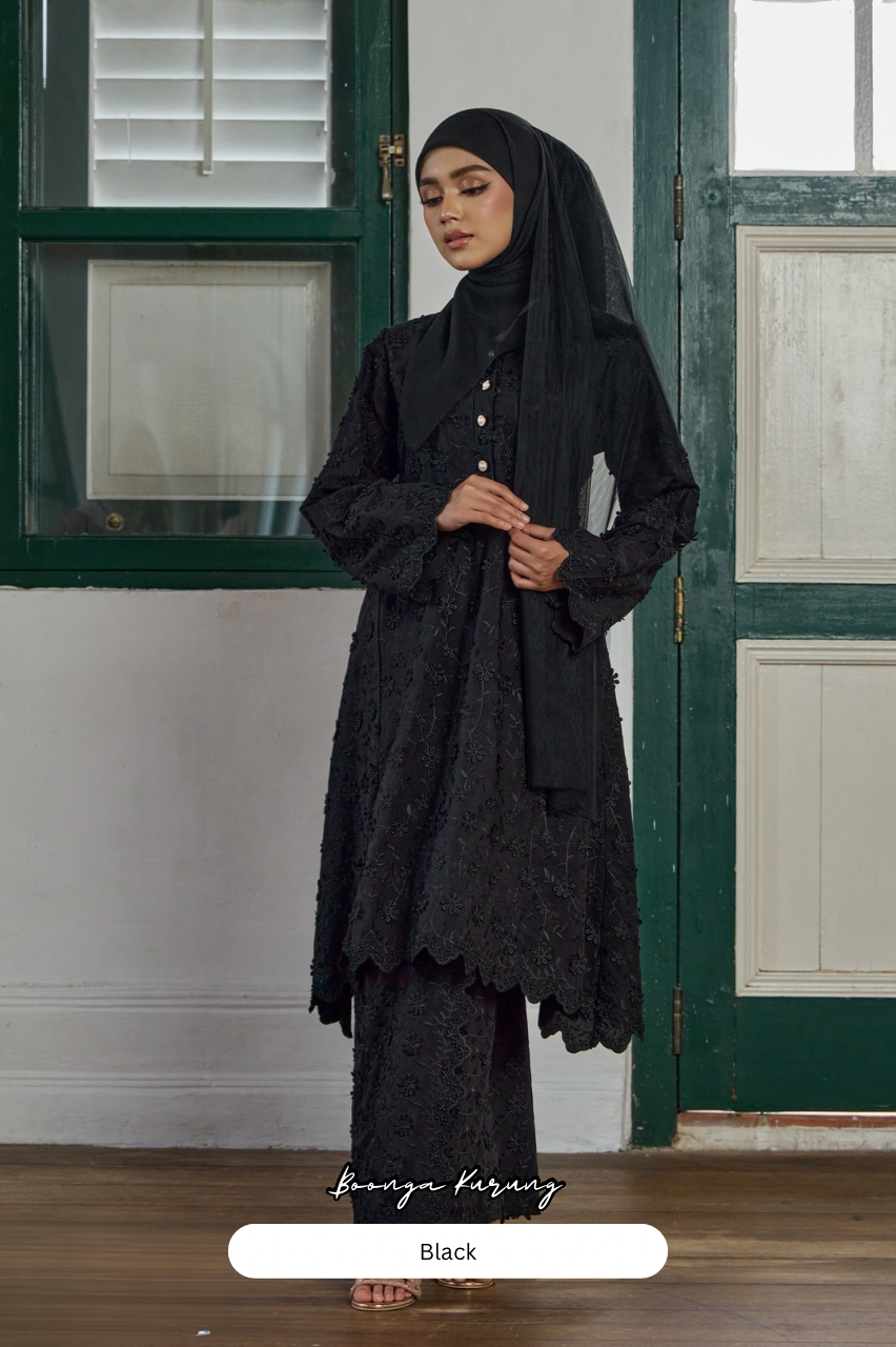 Boonga Kurung - Black