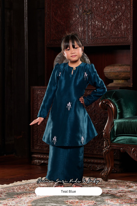 Nilam Sari Kids & Baby - Teal Blue