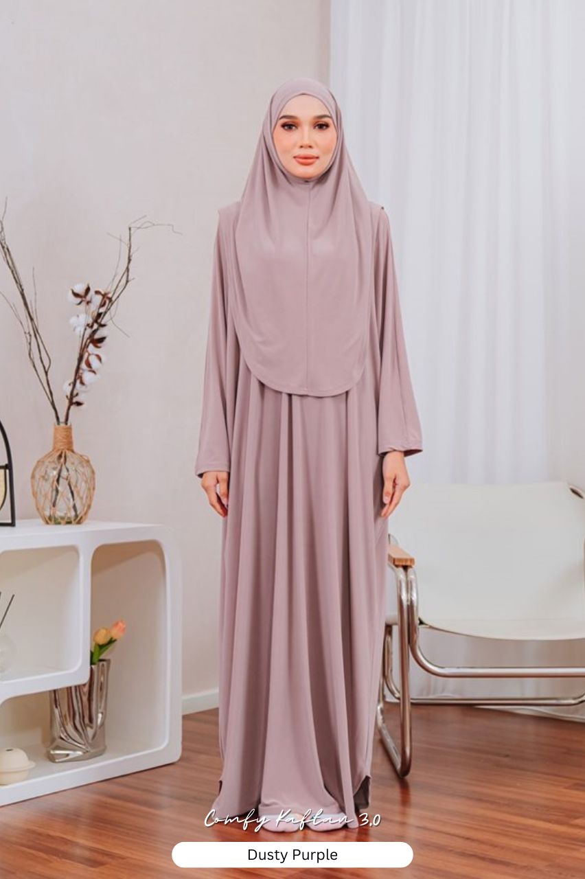 Comfy Kaftan 3.0 - Dusty Purple