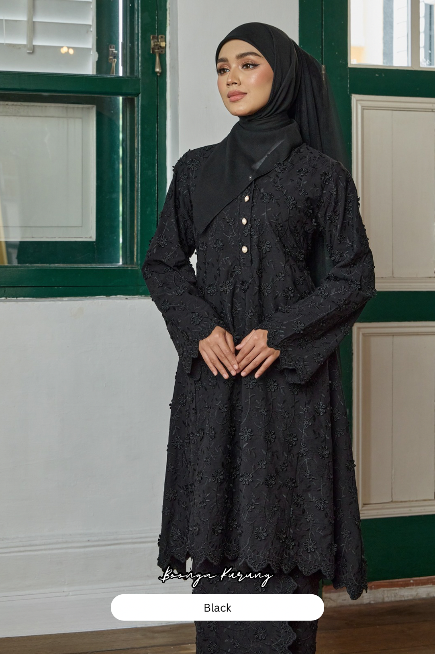 Boonga Kurung - Black