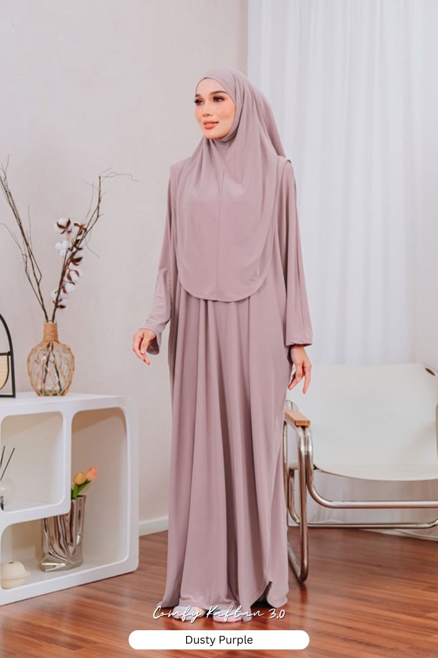 Comfy Kaftan 3.0 - Dusty Purple