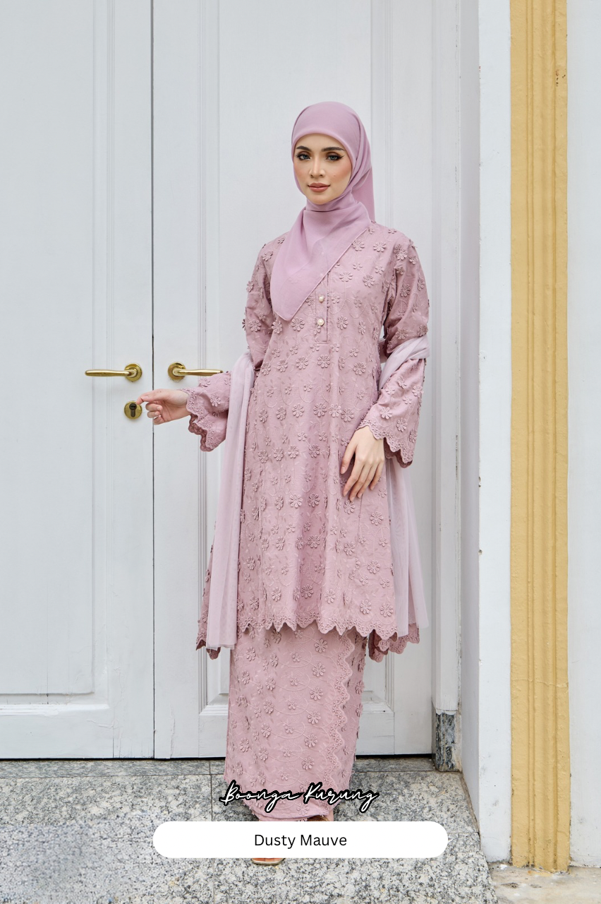 Boonga Kurung - Dusty Mauve