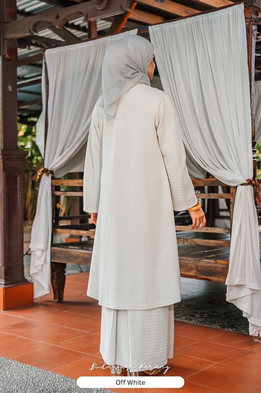 Bidasari Kurung - Off White