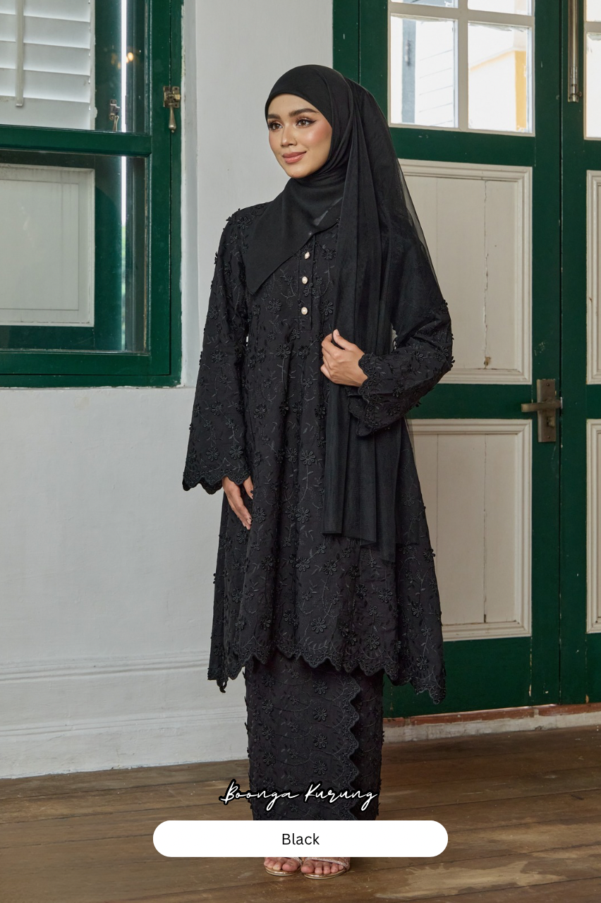 Boonga Kurung - Black