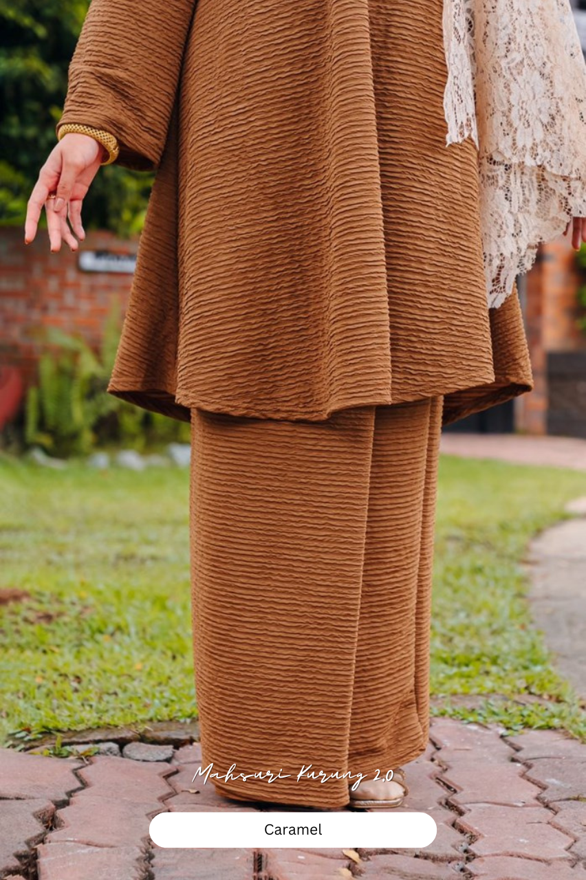 Mahsuri Kurung 2.0 - Caramel