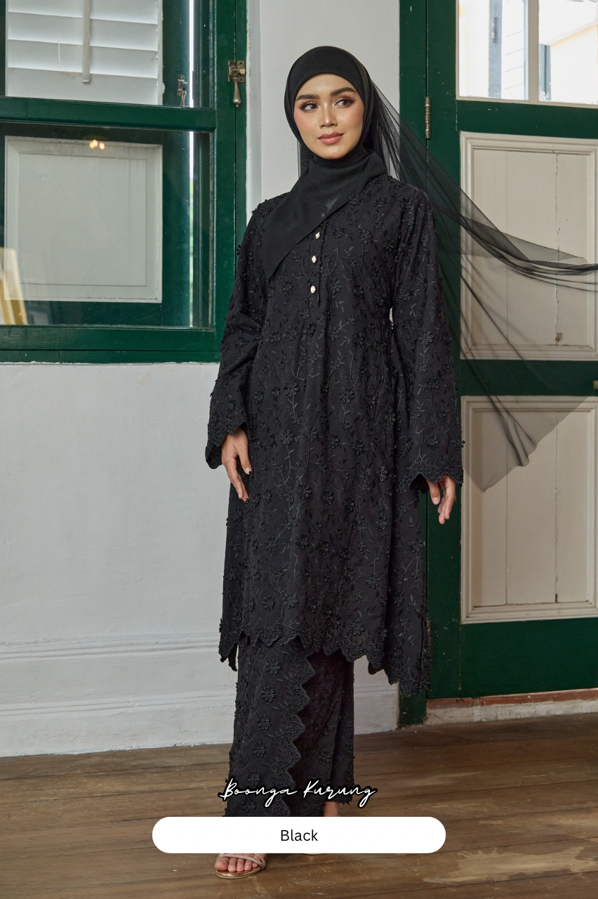 Boonga Kurung - Black