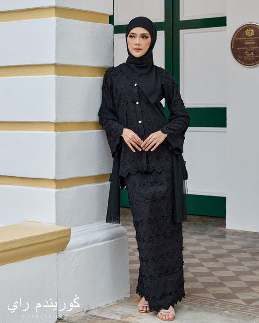 Mekar Kurung - Black