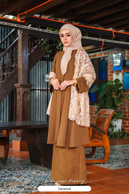 Bidasari Kurung - Caramel