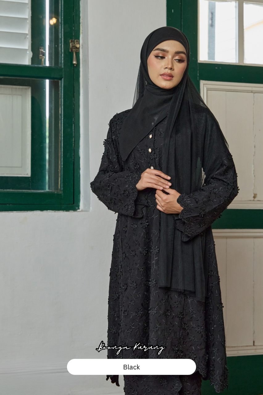 Boonga Kurung - Black