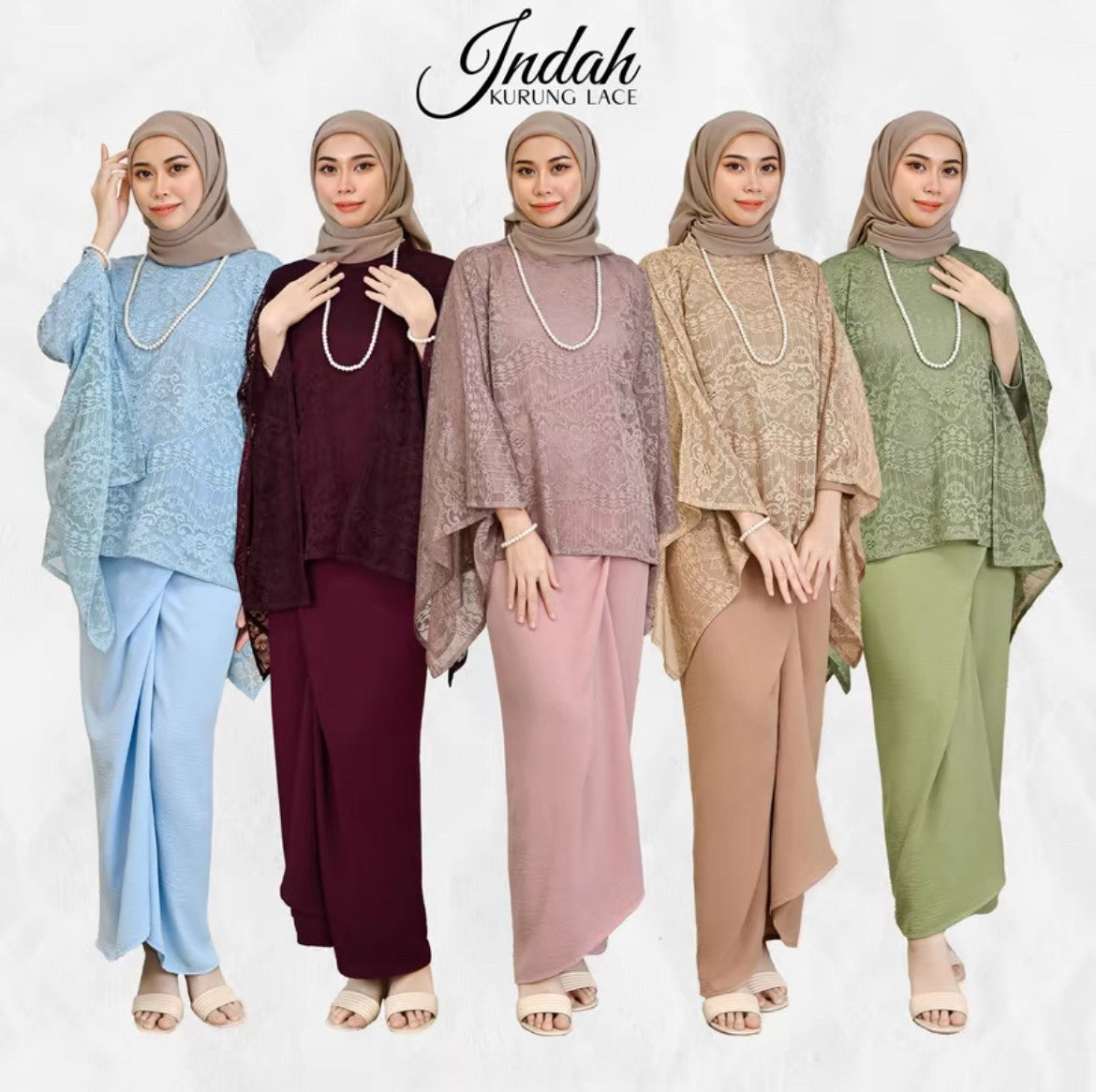 Indah Kurung Lace