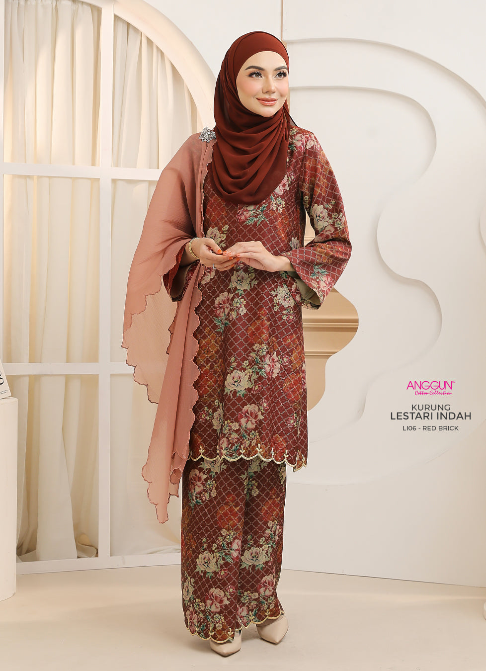 Lestari Indah Kurung - Red Brick