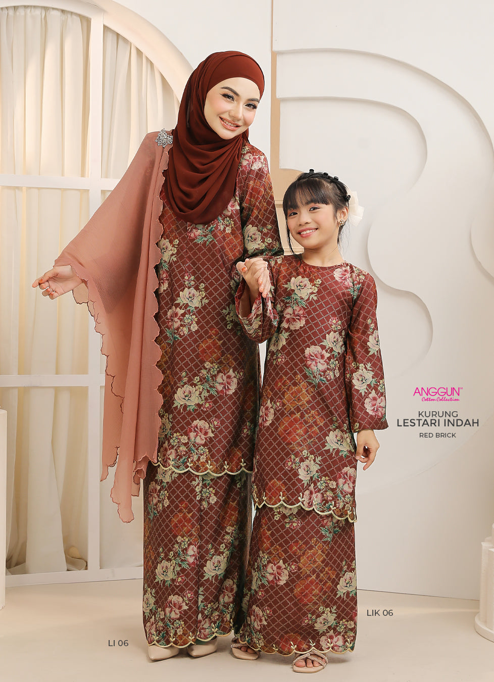 Lestari Indah Kurung - Red Brick