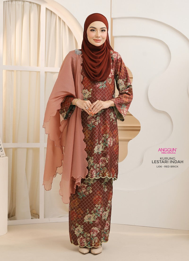 Lestari Indah Kurung - Red Brick