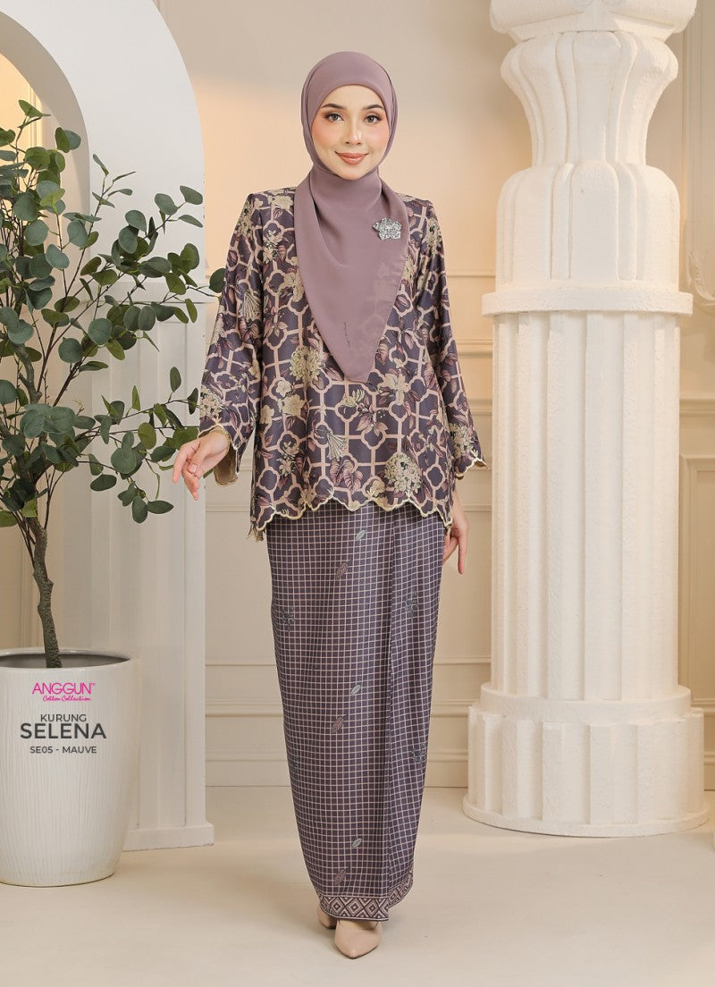 Selena Kurung - Mauve