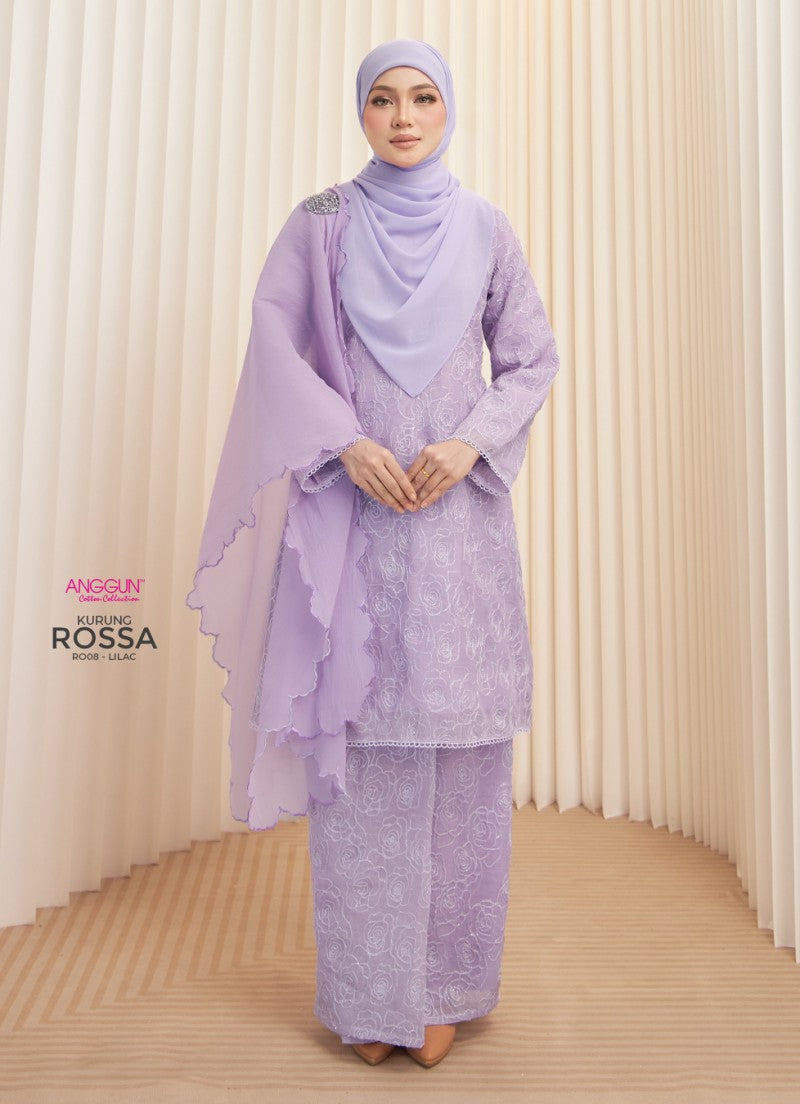 Rossa Kurung - Lilac