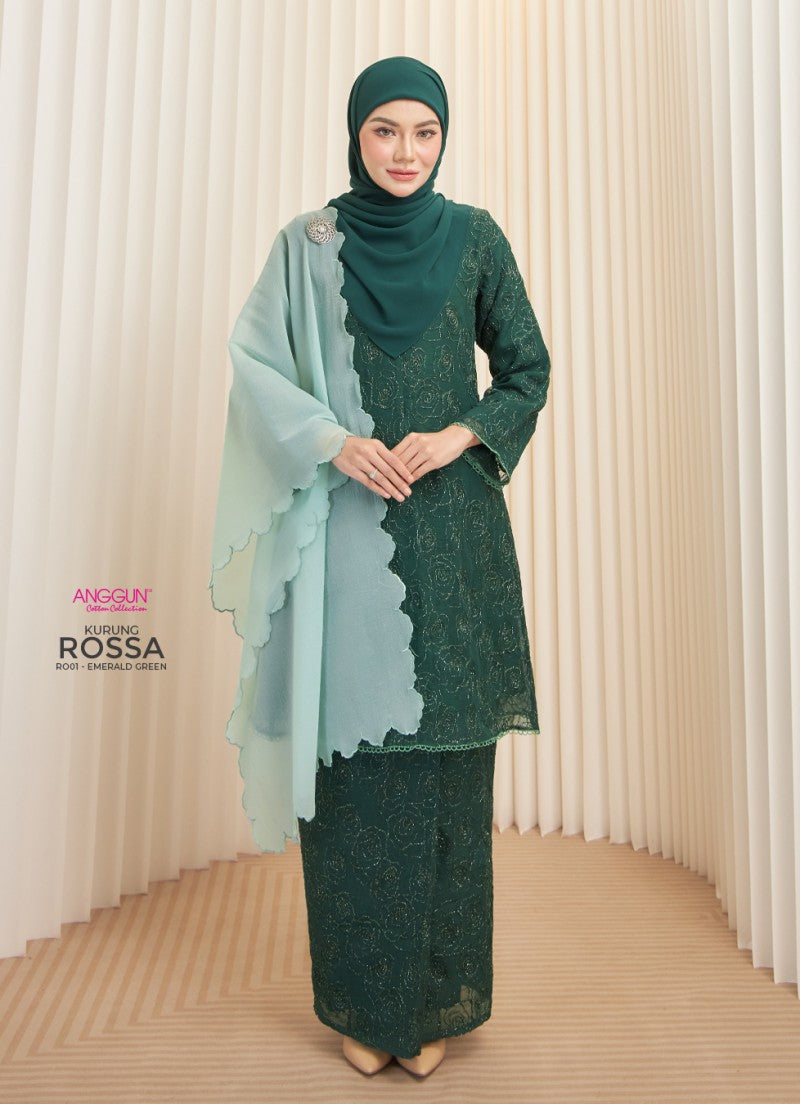 Rossa Kurung - Emerald